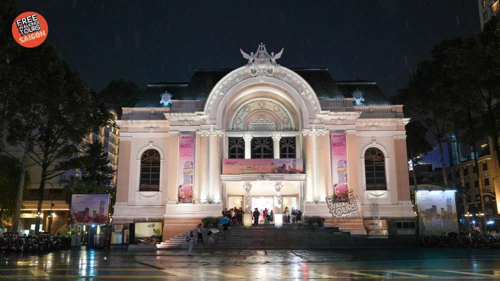 Saigon Opera House at NIght